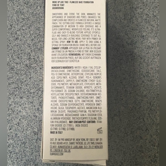 IL MAKIAGE WOKE UP LIKE THIS FACE FOUNDATION. NWT. - Picture 7 of 8